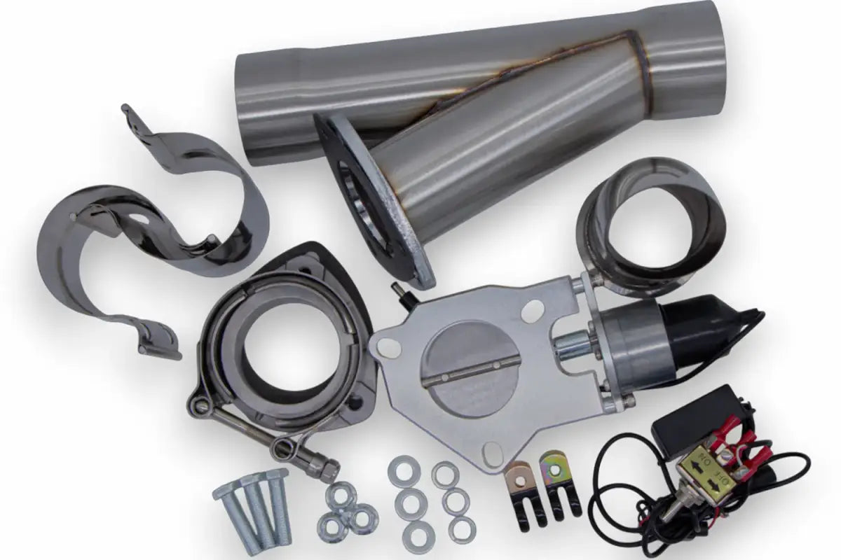 Granatelli 302522 Electronic Exhaust Cutout Kit – 2.25" SS Slip-Fit