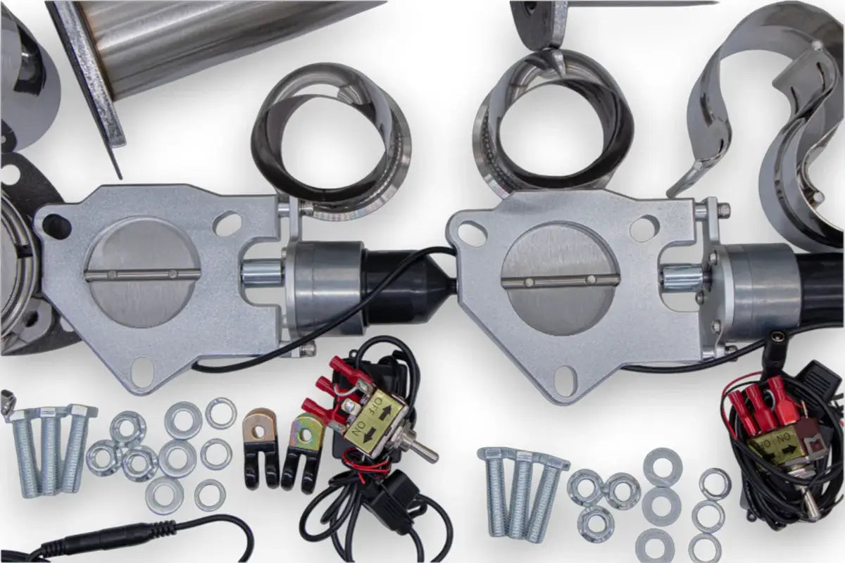 Granatelli Electronic Exhaust Cutout Kit 302530K - SS Slip-Fit : 3.00" inches