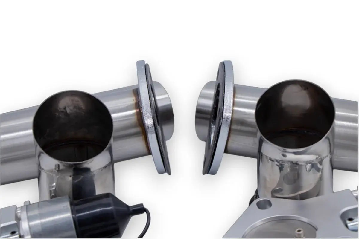 Granatelli Electronic Exhaust Cutout Kit 307525K - Stainless Steel Weld-In - 2.50"