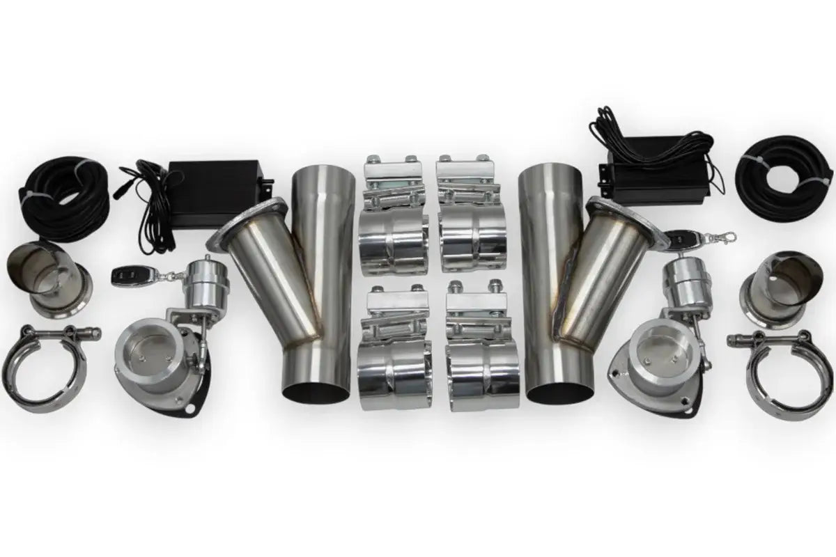 Granatelli Vacuum/Pressure Controlled Electronic Exhaust Cutout Systems - Stainless Steel Slip-Fit 309525K