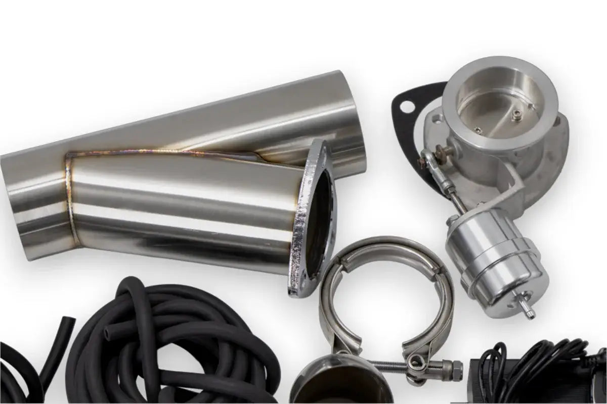 Granatelli Vacuum/ Pressure Controlled Electronic Exhaust Cutout Systems - Stainless Steel Weld-In 309625