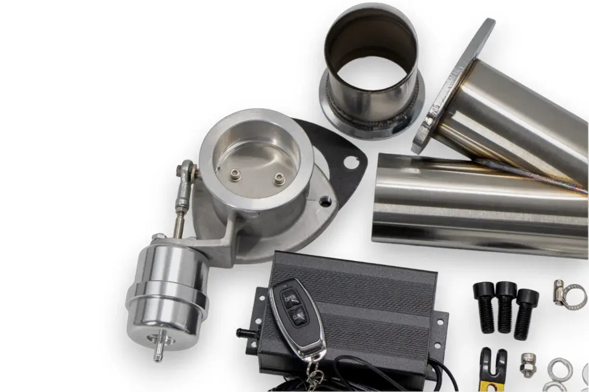 Granatelli Vacuum/ Pressure Controlled Electronic Exhaust Cutout Systems - Stainless Steel Weld-In 309625