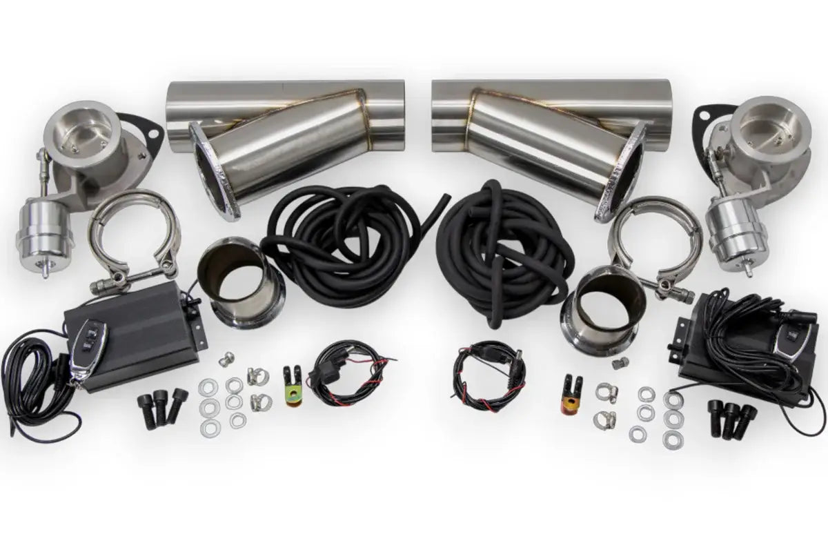 Granatelli Vacuum/ Pressure Controlled Electronic Exhaust Cutout Systems - Stainless Steel Weld-In 309625K