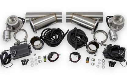 Granatelli Vacuum/ Pressure Controlled Electronic Exhaust Cutout Systems - Stainless Steel Weld-In 309625K