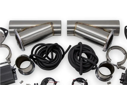 Granatelli Vacuum/ Pressure Controlled Electronic Exhaust Cutout Systems - Stainless Steel Weld-In 309625K