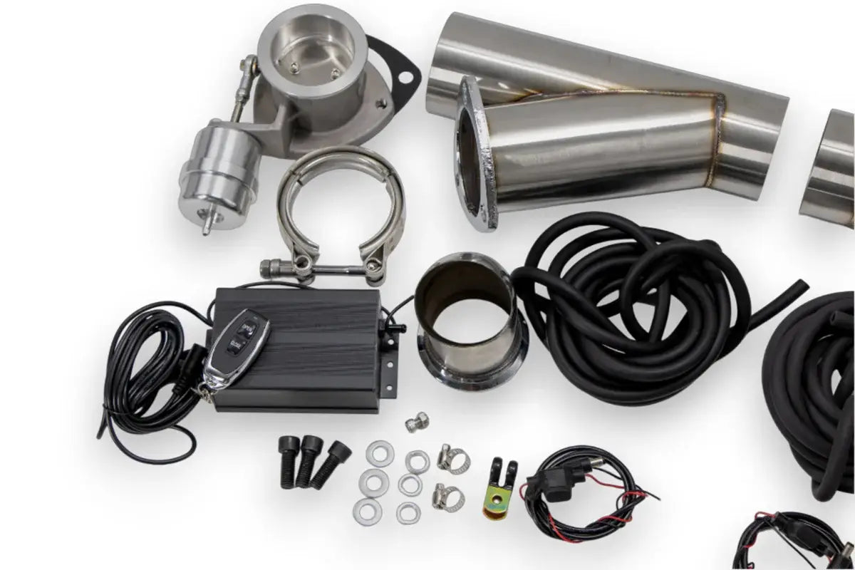 Granatelli Vacuum/ Pressure Controlled Electronic Exhaust Cutout Systems - Stainless Steel Weld-In 309625K
