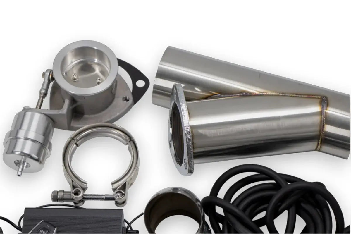 Granatelli Vacuum/ Pressure Controlled Electronic Exhaust Cutout Systems - Stainless Steel Weld-In 309625K