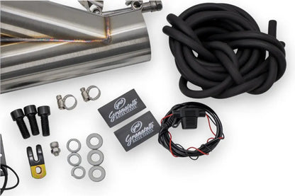 Granatelli Vacuum/ Pressure Controlled Electronic Exhaust Cutout Systems - Stainless Steel Weld-In 309625K