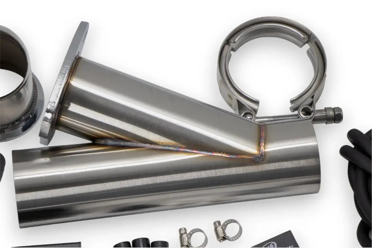 Granatelli Vacuum/ Pressure Controlled Electronic Exhaust Cutout Systems - Stainless Steel Weld-In 309625K