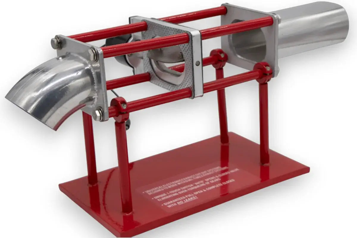 Granatelli Dual Electronic Exhaust Oval Cutout Kit 313530 - Stainless Steel Weld-In 3.00"