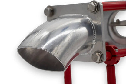 Granatelli Dual Electronic Exhaust Oval Cutout Kit 313530 - Stainless Steel Weld-In 3.00"