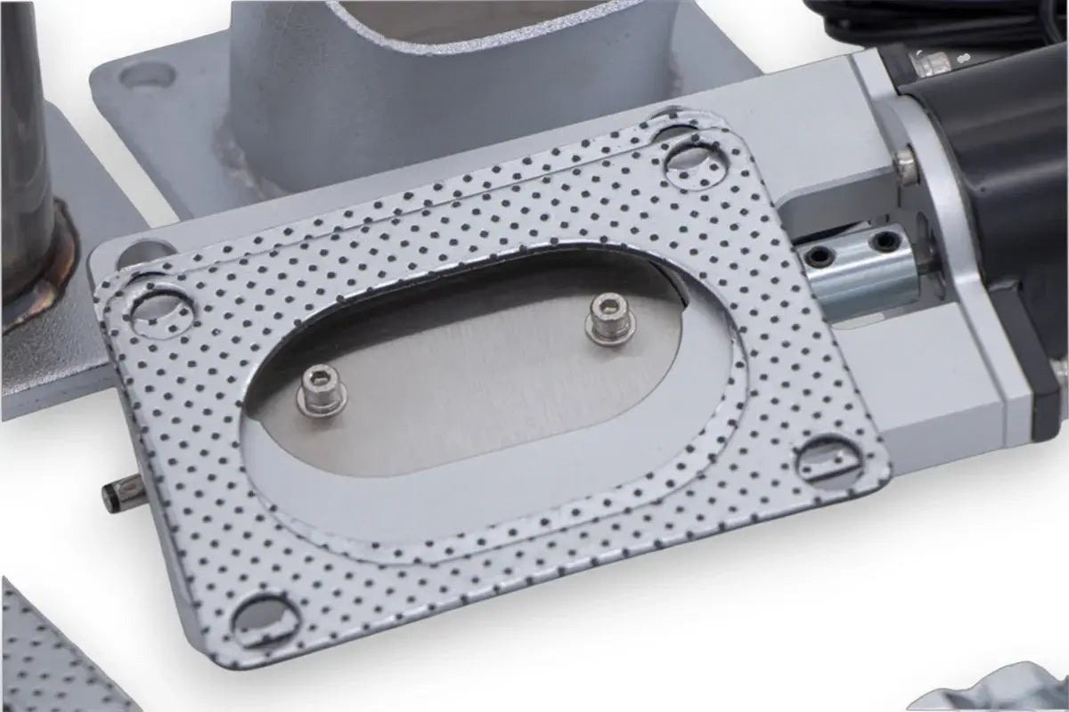 Granatelli Dual Electronic Exhaust Oval Cutout Kit 313530 - Stainless Steel Weld-In 3.00"