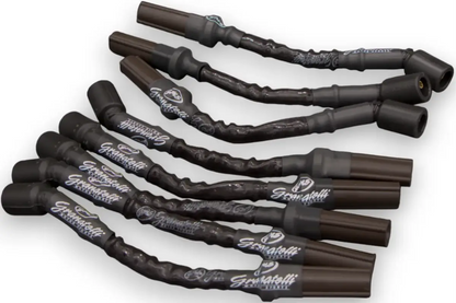 Granatelli "0 ohm" High Performance Spark Plug Wires Black 28-1545HTB