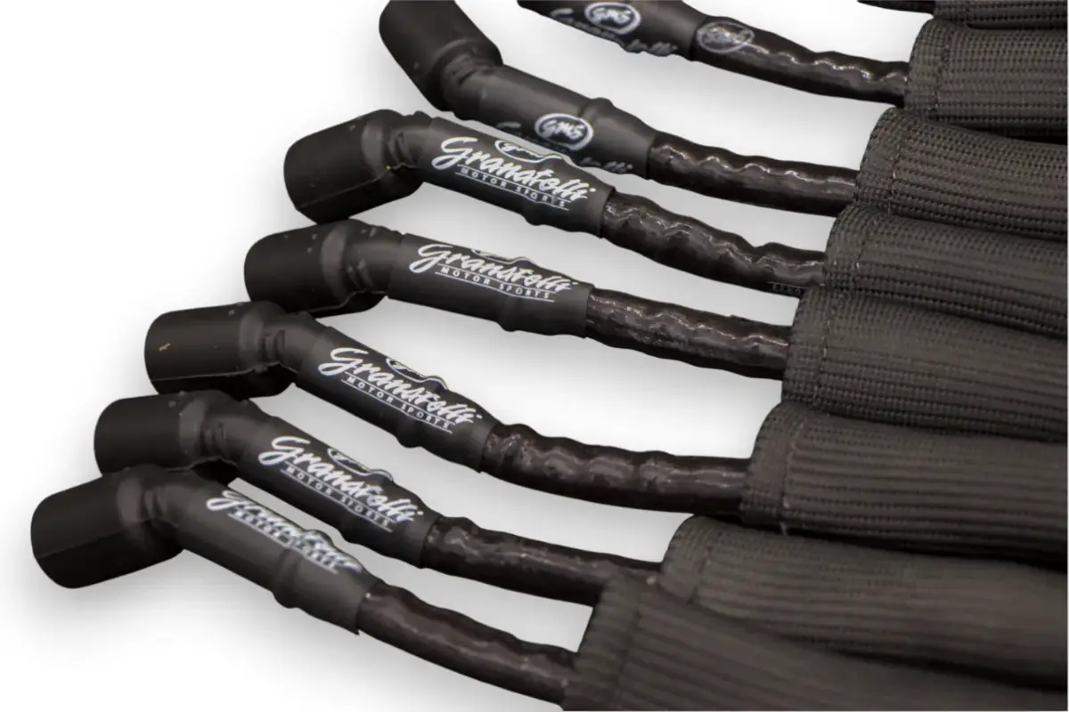 Granatelli "0 ohm" High Performance Spark Plug Wires Black 28-1545HTBB