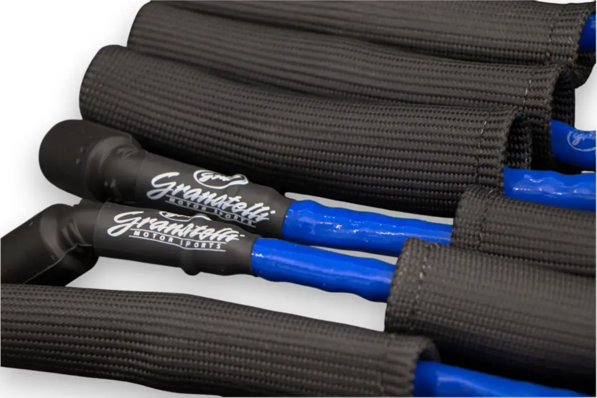 Granatelli "0 ohm" High Performance Spark Plug Wires Blue 28-1545HTBLB