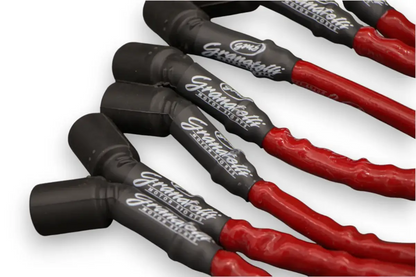 Granatelli "0 ohm" High Performance Spark Plug Wires Red 28-1545HTR