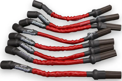 Granatelli "0 ohm" High Performance Spark Plug Wires Red 28-1545HTR