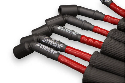 Granatelli "0 ohm" High Performance Spark Plug Wires Red 28-1545HTRB