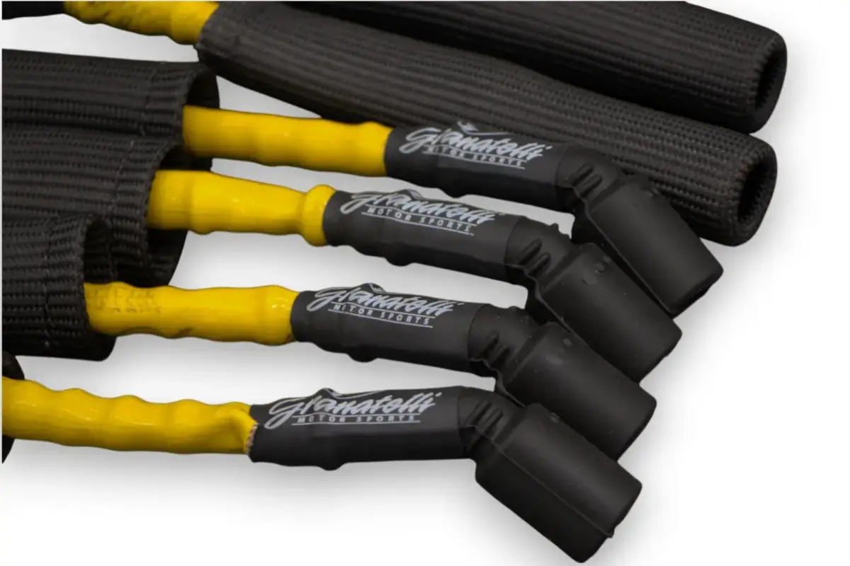 Granatelli "0 ohm" High Performance Spark Plug Wires Yellow 28-1545HTYB