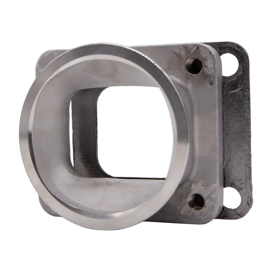 Granatelli Turbo Adapter, Cast. 3.0" V-Band to T4 Housing, Threaded