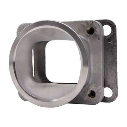 Granatelli Turbo Adapter, Cast. 3.0" V-Band to T4 Housing, Threaded