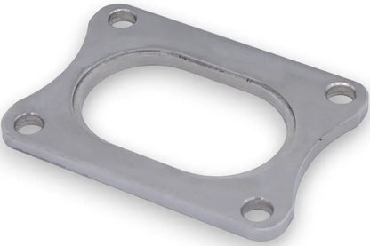 Granatelli Oval Exhaust Flange, 3 Inch, Stainless Steel
