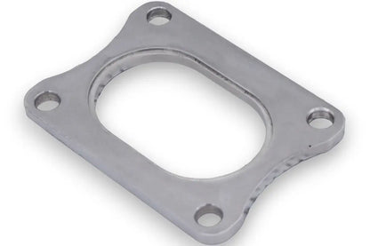 Granatelli Oval Exhaust Flange, 3 Inch, Stainless Steel