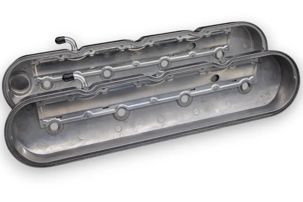 Granatelli LS Tall Valve Cover Polished Finish, 4.8, 5.3, 5.7, 6.0, 6.2, 7.0L, Pair