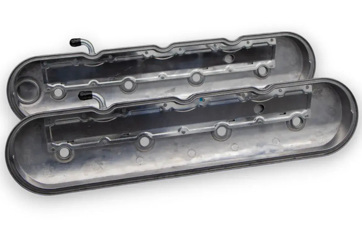 Granatelli LS Valve Cover Polished Finish, 4.8, 5.3, 5.7, 6.0, 6.2, 7.0L, Pair