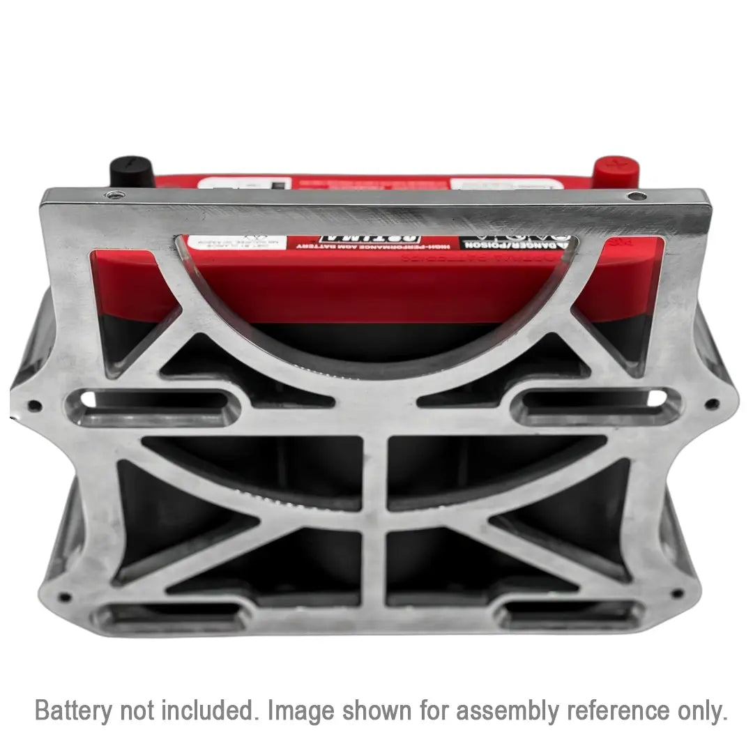 Granatelli 6 Volt OPTIMA Battery Tray - Billet
