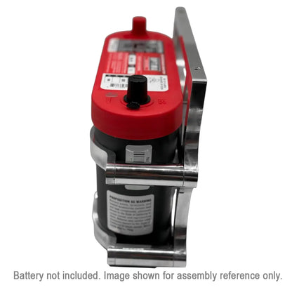 Granatelli 6 Volt OPTIMA Battery Tray - Billet