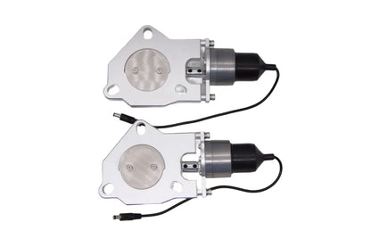 Granatelli Dual Electronic Exhaust Cutout Kit 303522D - Mild Steel Slip-Fit - 2.25" inches