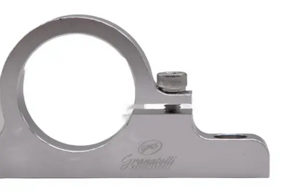 Granatelli 1.50" (38mm) Aluminum Fuel Filter Mounting Brackets Clear Anodize