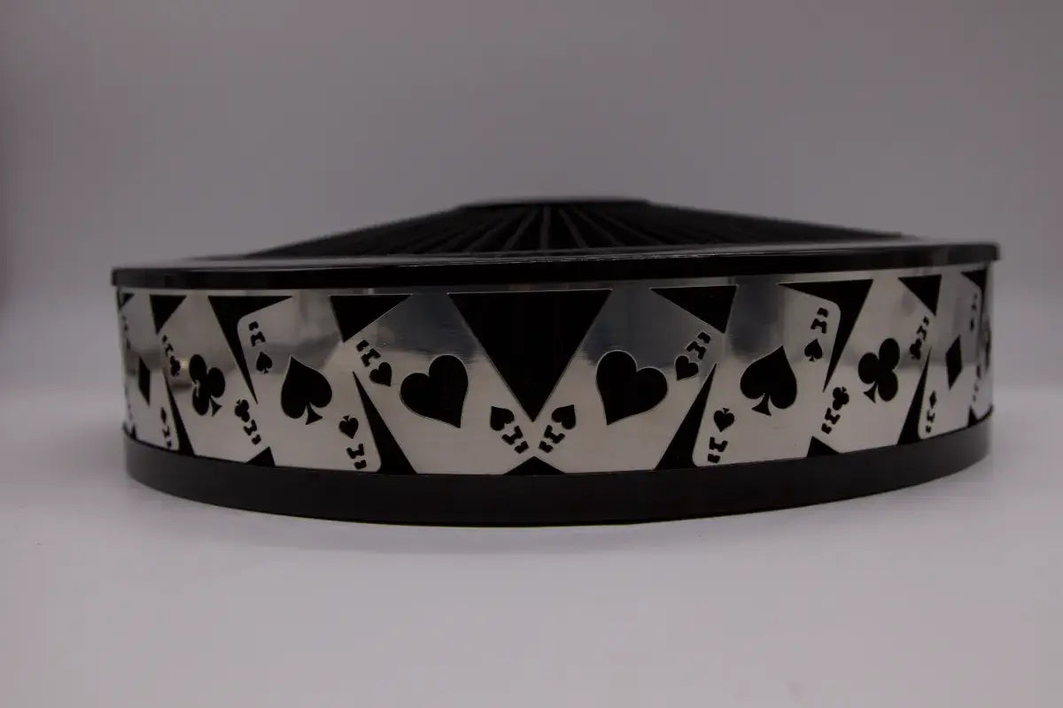 Granatelli Blingz Beauty Bandz Black Air Filter Assembly , Aces Wild