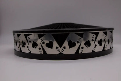 Granatelli Blingz Beauty Bandz Black Air Filter Assembly , Aces Wild