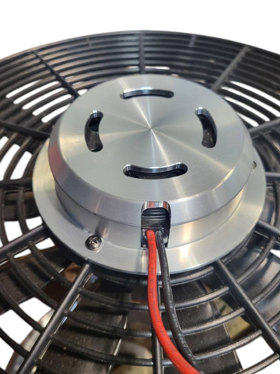 Granatelli Flexlite Fan Cover - Polished