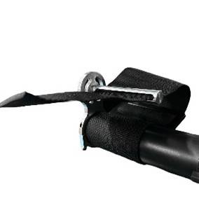 Granatelli 1.652" Race Belt Residual Slack Harness Collar - Polished