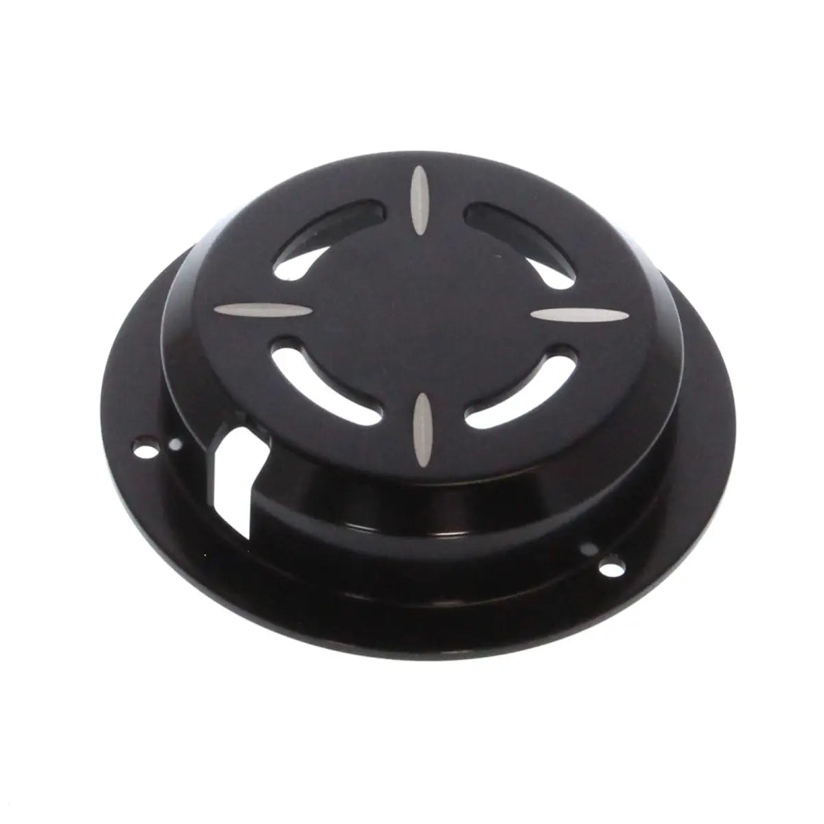 Granatelli Black Billet Fan Cover - Flex-a-Lite, Flower