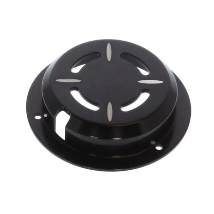 Granatelli Black Billet Fan Cover - Flex-a-Lite, Flower