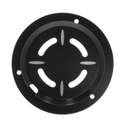 Granatelli Black Billet Fan Cover - Flex-a-Lite, Flower