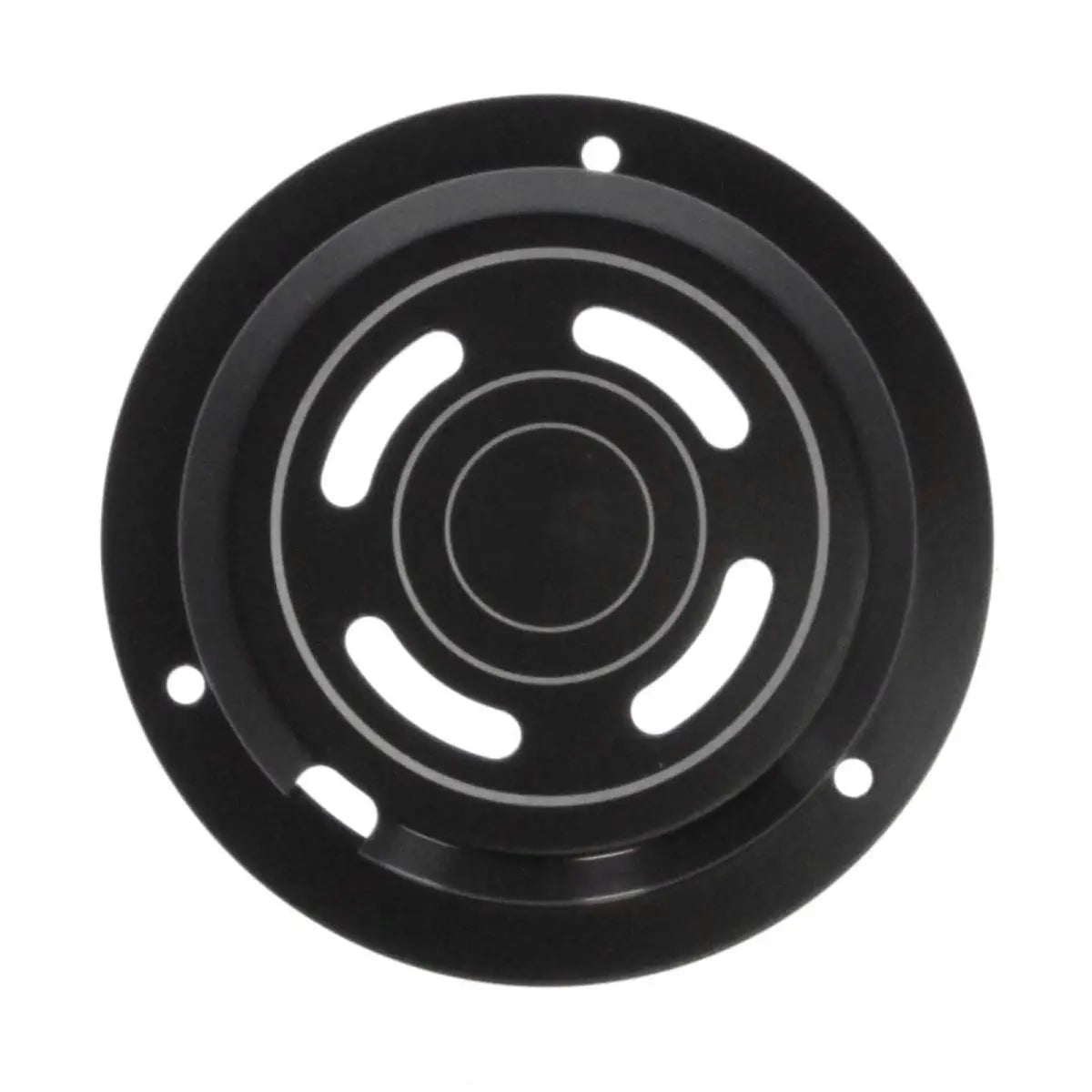 Granatelli Black Billet Fan Cover - Flex-a-Lite, 3 Ring