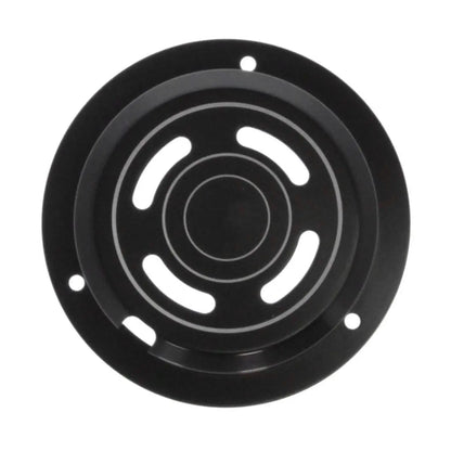 Granatelli Black Billet Fan Cover - Flex-a-Lite, 3 Ring