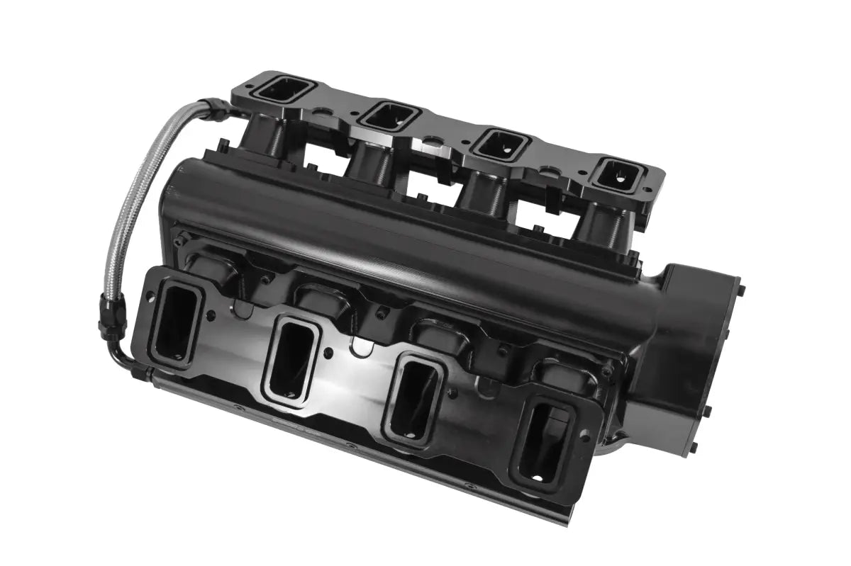 Granatelli ZILLA Black Billet LS Manifold – 120MM Inlets