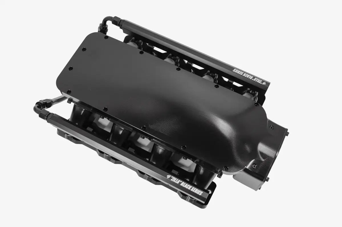 Granatelli ZILLA Black Billet LS Manifold – 120MM Inlets