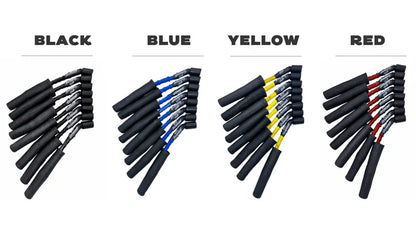 Granatelli "0 ohm" High Performance Spark Plug Wires Yellow 28-1811HTYB
