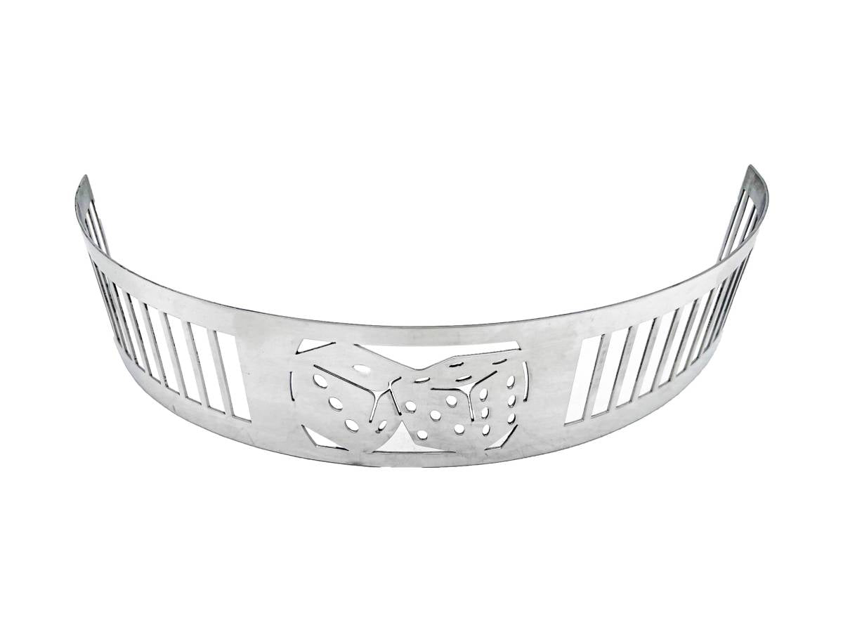 Granatelli Blingz Beauty Bandz Black And Chrome Air Filter Assembly , Craps