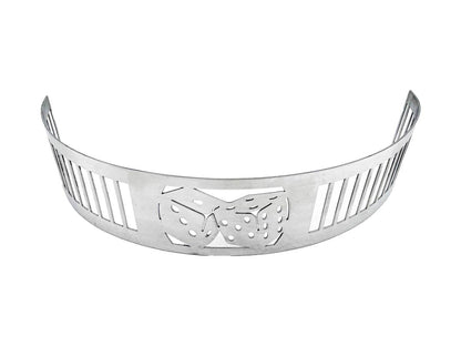 Granatelli Blingz Beauty Bandz Black And Chrome Air Filter Assembly , Craps