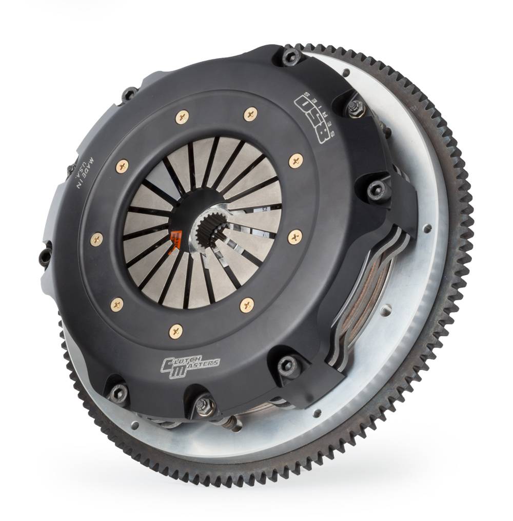 Clutch Masters 03-06 Nissan 350Z/Infiniti G35 3.5L FX850 Twin Disc Clutch Kit w/Aluminum Flywheel 06047-TD8S-A