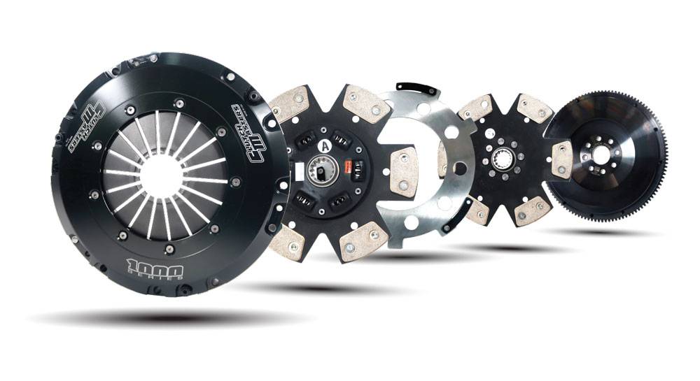 Clutch Masters 2023 Toyota Supra MK5 3.0L Turbo 6-Speed FX1000 Twin Disc Clutch Kit w/Alum. Flywheel 16340-TDKR-A