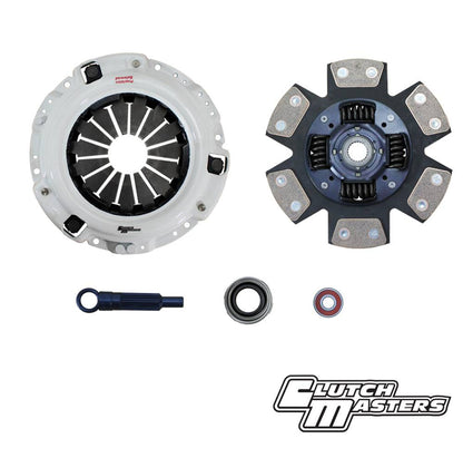 Clutch Masters 07-09 Honda Fit 1.5L to 212mm  FX400 Clutch Kit 6-Puck  w/Aluminum Fly 08024-HDC6-AK